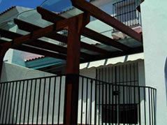 Pergolas de madera